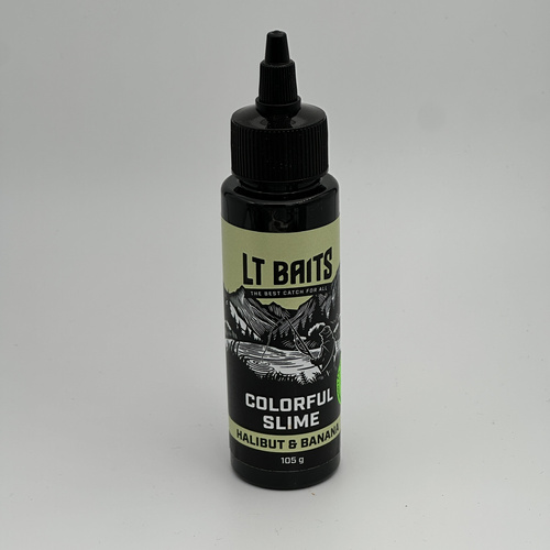 LT Baits Colorful Slime Halibut Banana 105gr