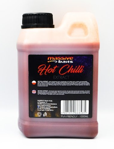 Massive Baits Hot Chili Extract 1000ml