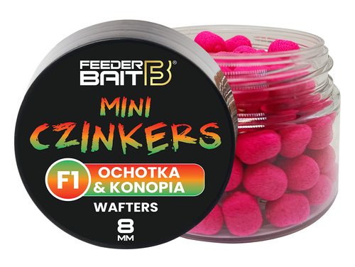 Feeder Bait Mini Czinkers Wafters F1 Ochotka & Konopia 8mm