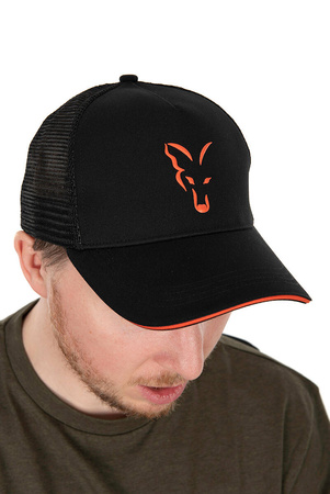 Fox Collection Trucker Cap Black Orange