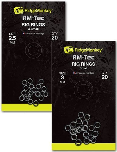 RidgeMonkey Rig Rings Small 3.0mm