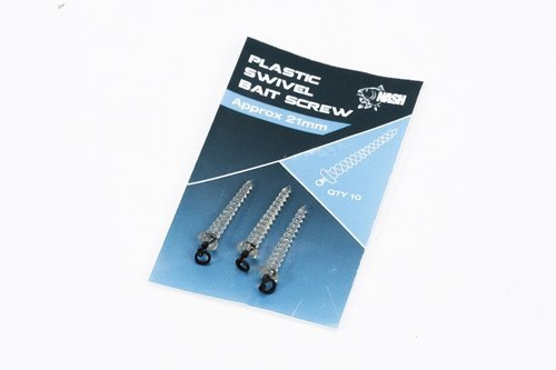 Nash Plastic Swivel Bait Screw 8mm