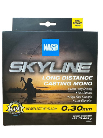 Nash Skyline Mono UV Yellow 1000m
