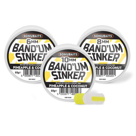 Sonubaits BandUm Sinker Pineapple & Coconut 8mm