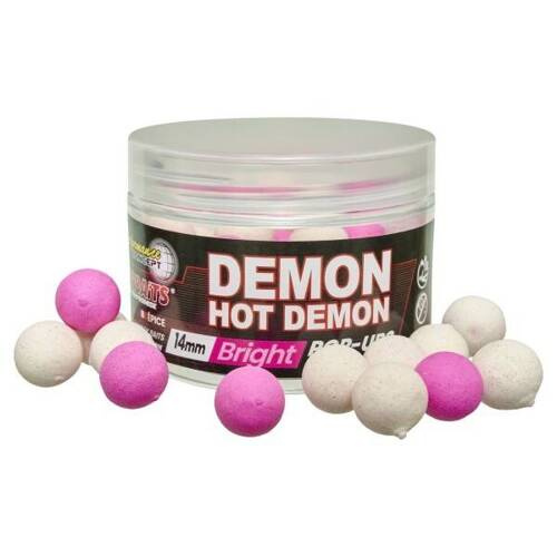 Starbaits Hot Demon Bright Pop Ups 14mm 50gr