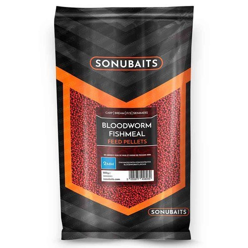 Sonubaits Bloodworm Feed Pellets 2mm 900g