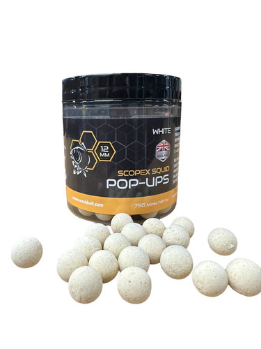 Nash Scopex Squid Pop up White 12mm