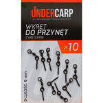 Undercarp Wkręt do przynęt z krętlikiem 8mm
