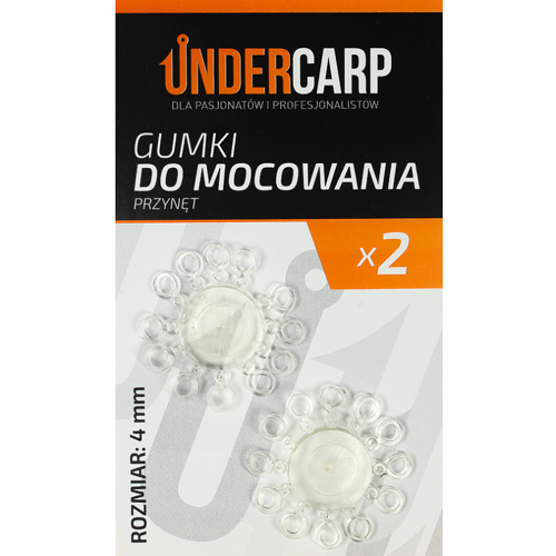 Undercarp Gumki do mocowania przynęt 4 mm