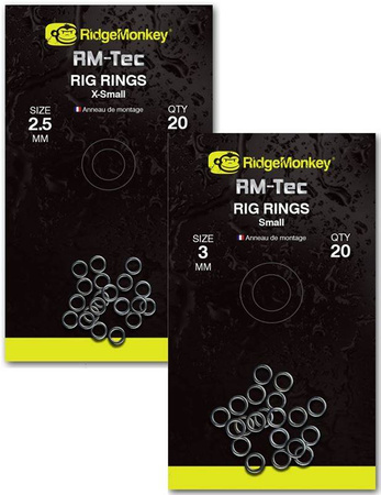RidgeMonkey Rig Rings Small 3.0mm