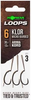 Korda Loop Rigs Klor 30lb size 6