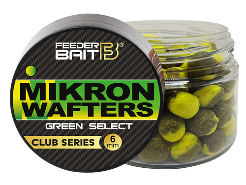Feeder Bait Mikron Wafters Green Select 6mm