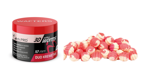 MatchPro 3D Worms Wafters Duo Krewetka 10mm 25g
