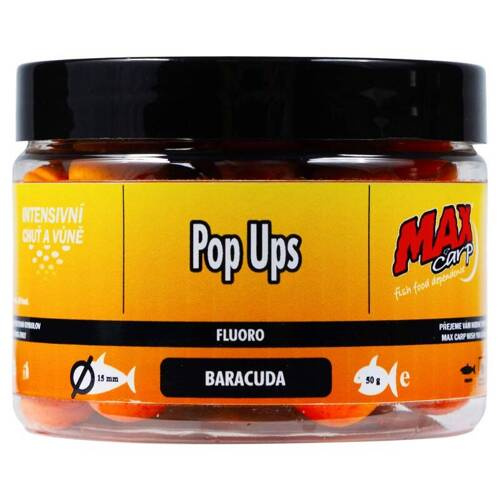 Max Carp Baracuda Pop Up Fluoro 15mm 50gr