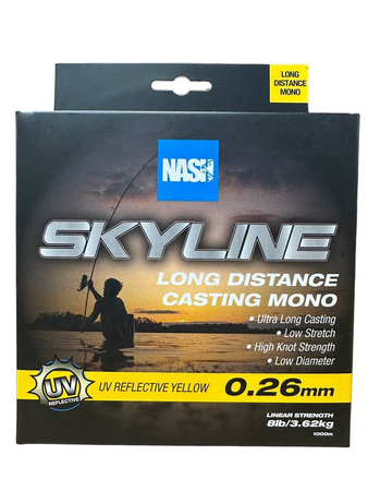 Nash Skyline Mono UV Yellow 1000m