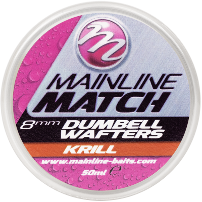 Mainline Match Dumbell Wafters Krill 10mm
