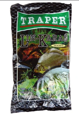 Traper Zanęta Sekret Lin-Karaś Czarny 1kg
