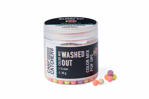 Carp Catchers Color Mix Washed Out Pop Ups 6mm