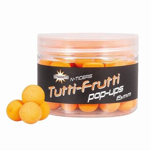 Dynamite Baits N-Ticers Tutti Fritti Fluoro Pop Up 15mm