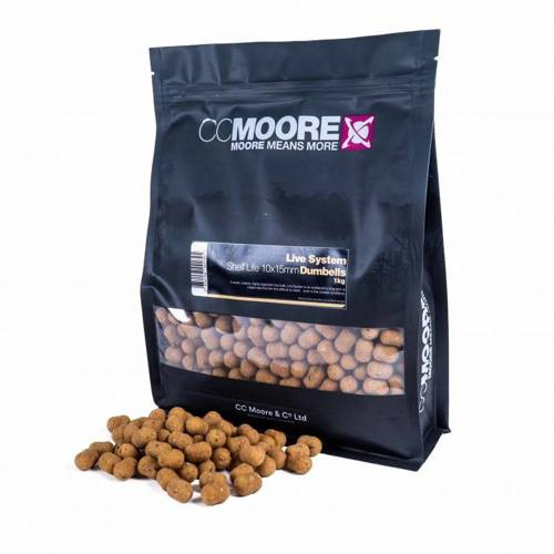 CC Moore Live System Shelf Life 10x15mm Dumbels 1kg