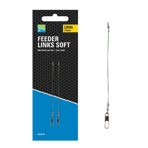 Preston Feeder Links Soft Long 75mm