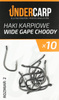 Undercarp Teflonowe haki karpiowe WIDE GAPE CHODDY 2