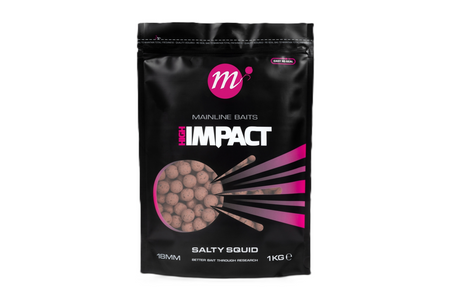 Mainline Hi Impact Boilie Salty Squid 20mm 1kg