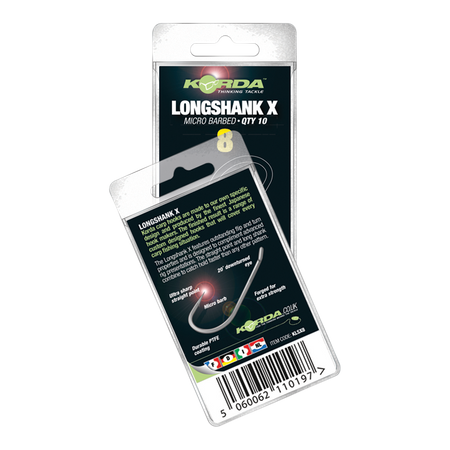 Korda Long Shank X 6