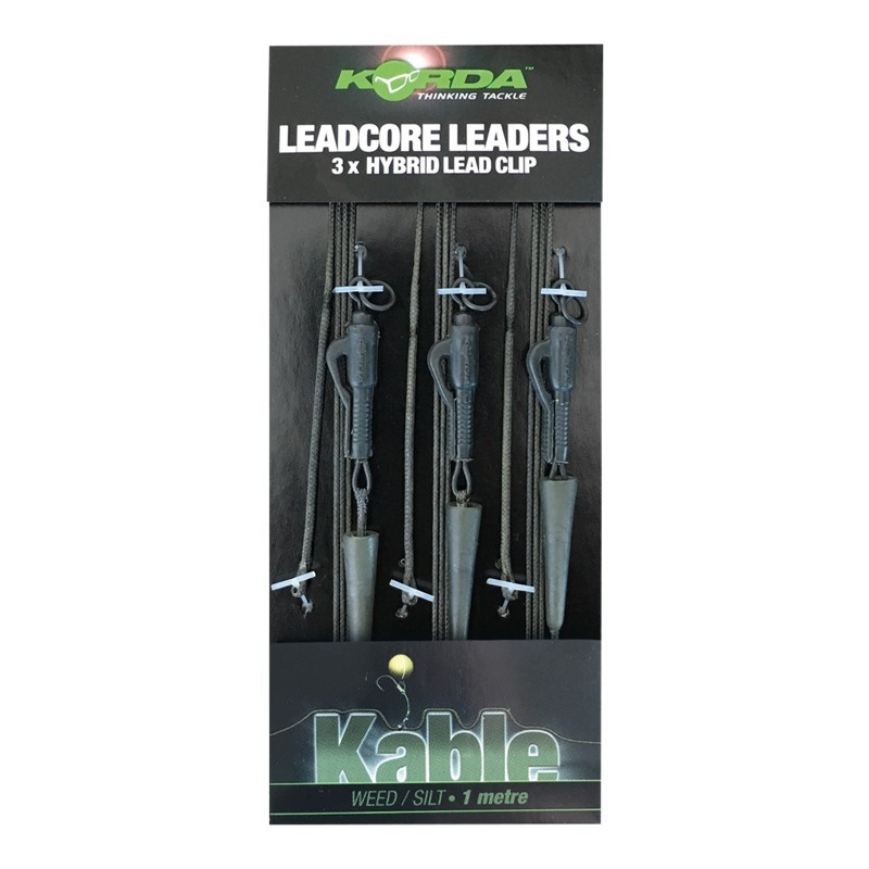 Leadcore Korda Leader-hybrid Lead Clip Qc Swivel