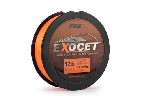 Fox Exocet Monofilament Fluoro Orange 1000m