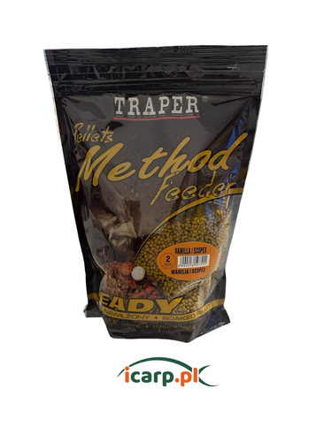 Traper Ready Pellet Method Feeder Wanilia Scopex 2mm 500g