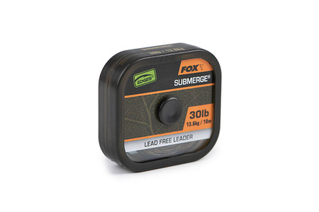 Fox EDGES Naturals Submerge Lead Free Leader 50lb 10m