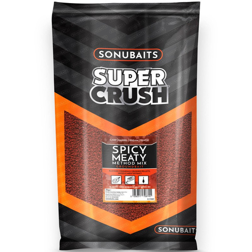 Sonubaits Supercrush Spicy Meaty Method 2kg