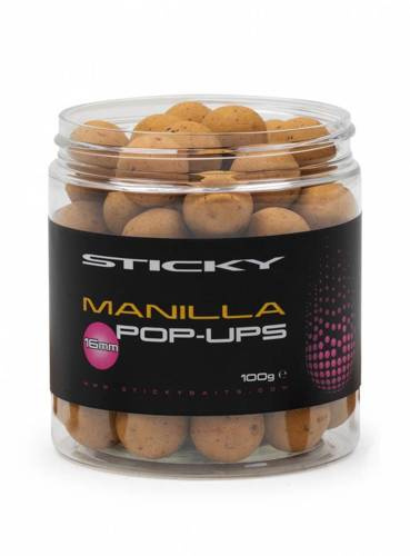Sticky Baits Manilla Pop Ups 16mm