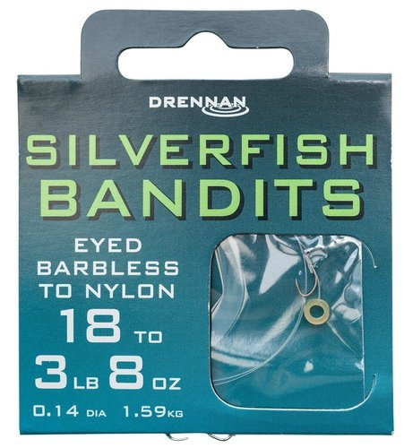 Drennan Silverfish Bandits 14 to 4lb - Gotowe Przypony