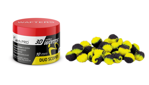 MatchPro 3D Worms Wafters Duo Scopex  10mm 25g