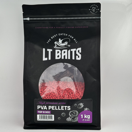 LT Baits Top Crab PVA Pellets 3mm 1kg