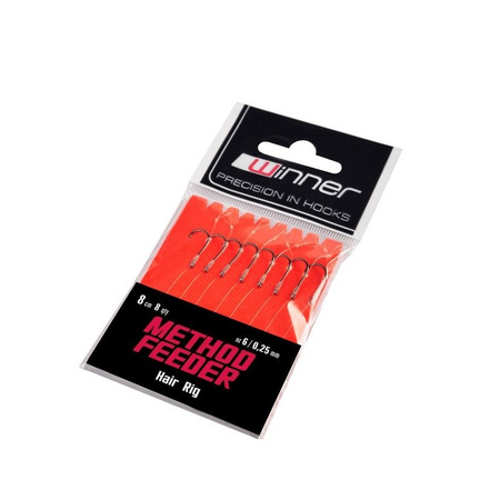 Winner Method Feeder przypon włosowy nr 12 / 0,20 / 8 cm / 7szt