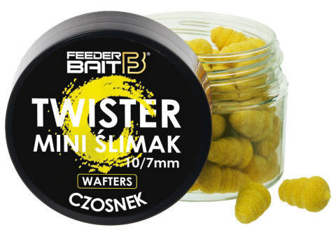 Feeder Bait Twister Mini Ślimak Wafters Czosnek 10/7mm