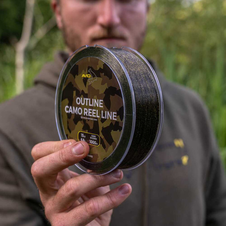 Avid Outline Camo Reel Line 0.28mm 10lbs 1000m