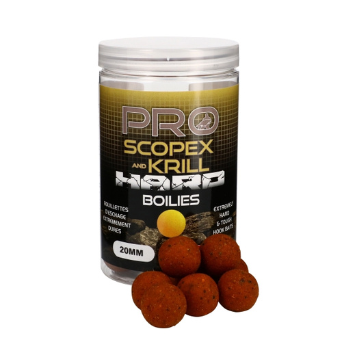 Starbaits Pro Scopex Krill Boilies Hard Boilies 20mm 200gr