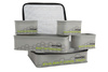 Matrix EVA Bait Cool Tray Light Grey inc. 4x Bait Tubs
