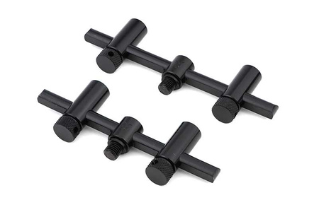 Fox Black Label Slim Adjustable 2 Rod Buzz Bars
