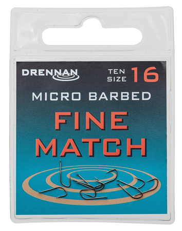 FINE MATCH Haczyki Drennan10 szt
