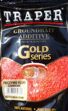 Traper Pieczywo Fluo Czerwone Dodatek 400g
