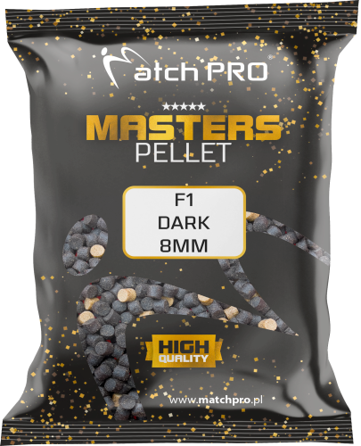 MatchPro Masters Pellets F1 Dark 8mm 700gr