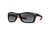 Fox Collection Wraps Black Orange Lenses Grey