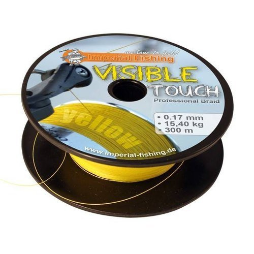 Imperial Baits Visible Touch Yellow 0.17mm 900m