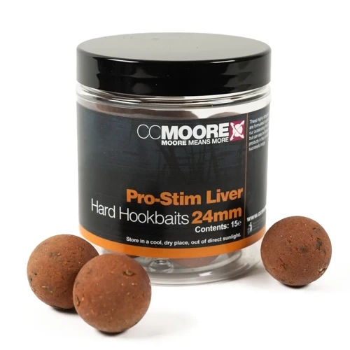 Cc Moore Pro Stim Liver Hard Hookbaits 24mm