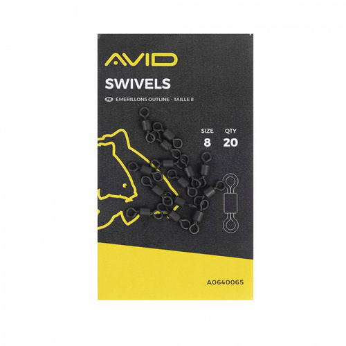 Avid Carp Swivels size 8